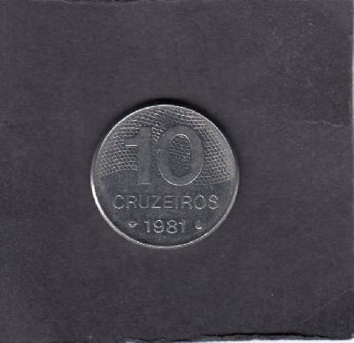 Beschrijving: 10 Cruzeiros MAP  